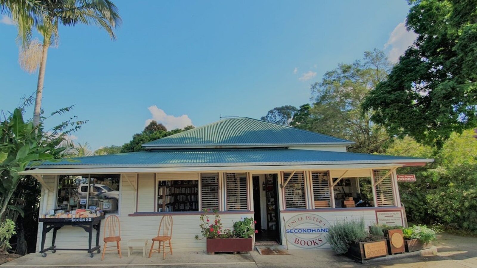 Front entrance to Uncle Peter