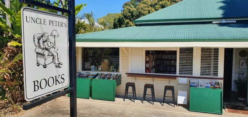 Front entrance to Uncle Peter