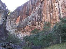 Waa Gorge picnic area, Mount Kaputar National Park. Photo: OEH