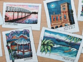 Visit the Macleay Valley Coast Art Trail Kempsey Regional NSW Deb Broughton Mural