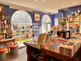 inside of Woollahra Bookshop