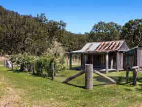 Youdales Hut and Yards, Oxley Wild Rivers National Parks. Photo: Rob Cleary/NSW Government