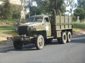an example of a 6X6 vehicle