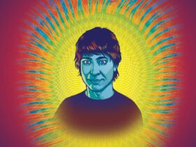 Arj Barker show artwork