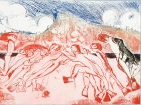 Arthur Boyd,Â Shoalhaven Bathers,Â 1987, colour etching on paper