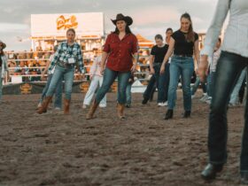line dancing pre show