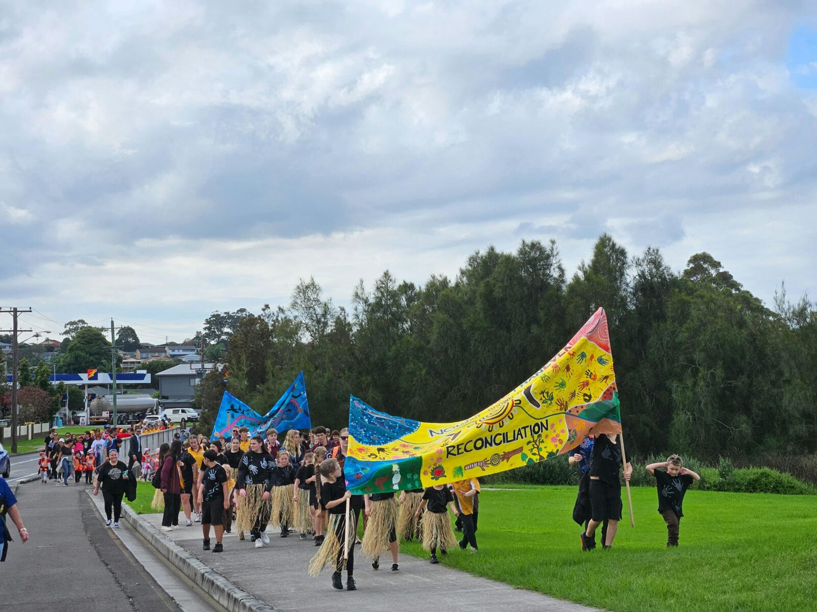 New schools have the opportunity to lead the walk each year providing youth with new experiences
