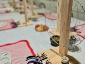 Chicken Wire Sun Catcher Workshop