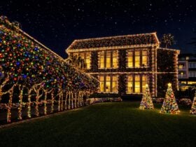 Christmas Lights by Kiama Harbour