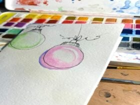 Christmas Watercolour Cards Workshop