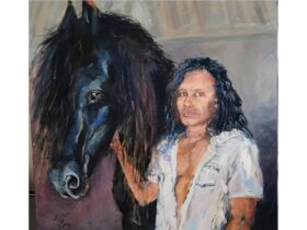 Dungog Archies portrait painting