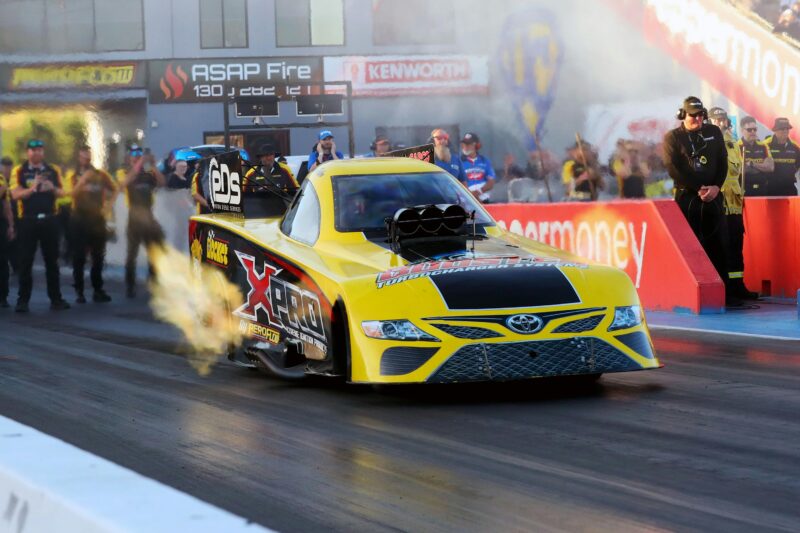 Funny Car Drag Racing Car