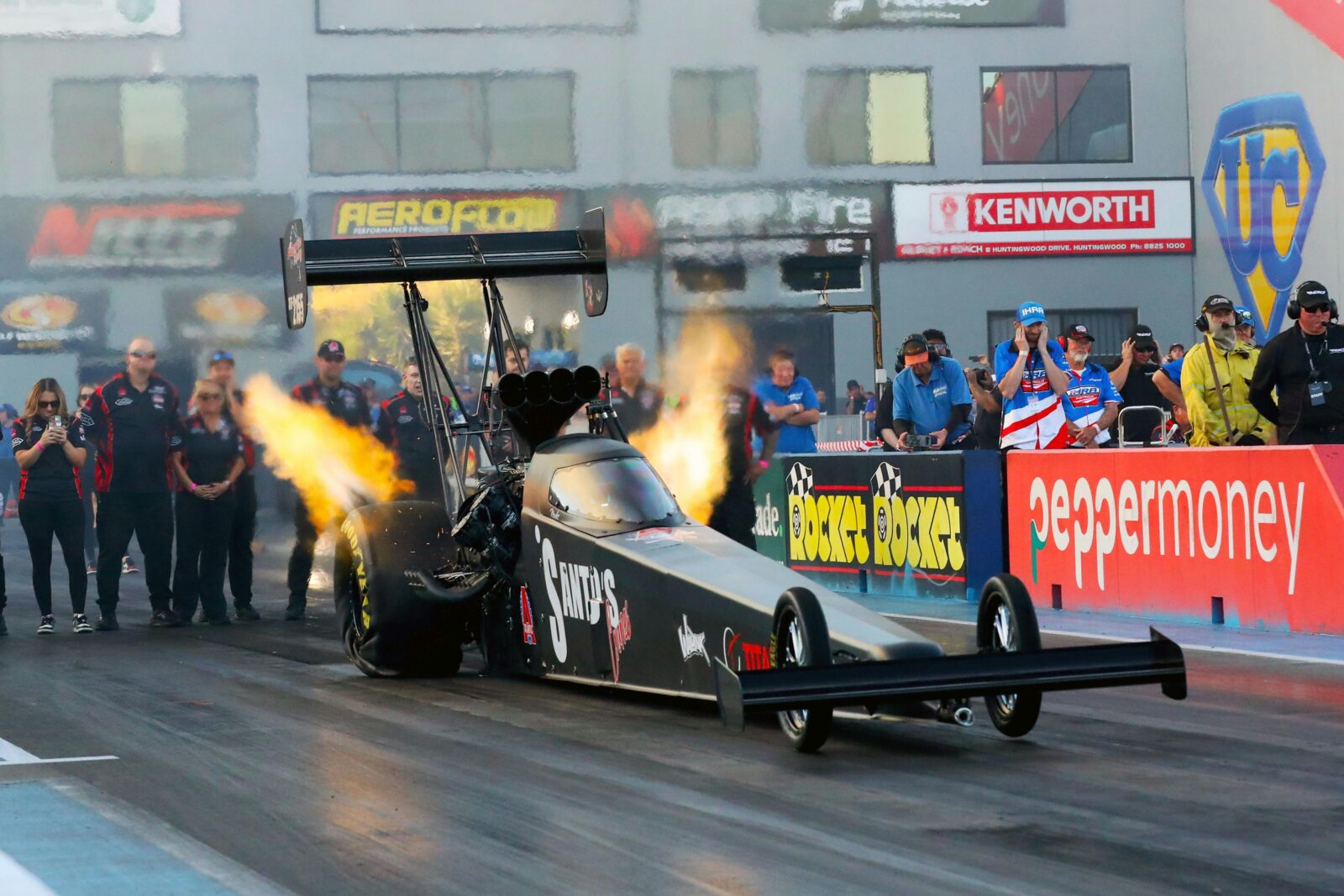 Top Fuel Drag Racing Car