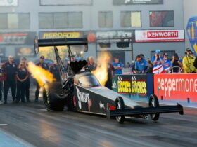 Top Fuel Drag Racing Car