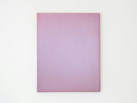 Tanya Wales, Opalescent, 2025, acrylic on linen, 62 x 75 cm