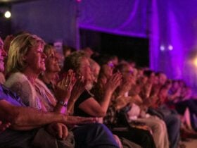 Crowd enjoying Norpa production