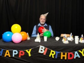 Family Values Productions - man celebrating birthday alone