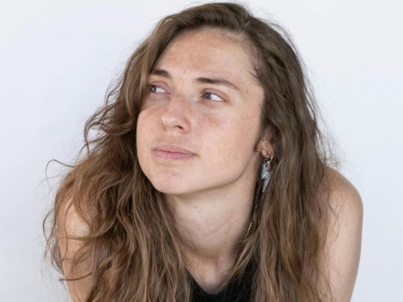 Tullara with a curious side eye looking out to the left