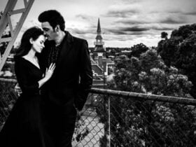 Mark and Joanne Caligiuiri as Johnny Cash and June Carter