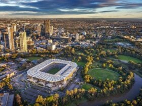 Western Sydney Stadium aerial image