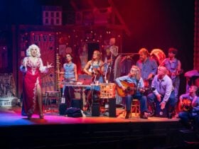 The cast of HYCA performing in 'Here You Come Again' the Musical.
