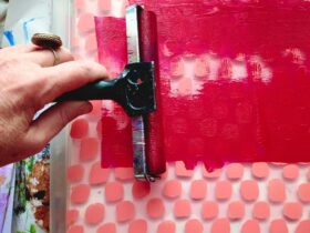 (gel printing workshop)