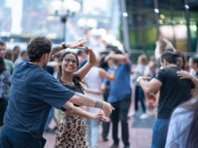 People dancing