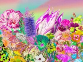 Terra nullius (detail), Joan Ross, 2022, from Possession series, reproduction of digital print
