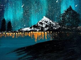 Northern Lights Artwork