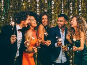 people celebrating new years