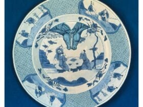 The picture shows Chen Ning