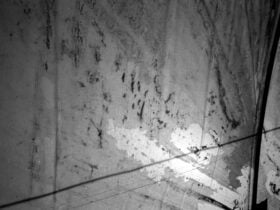 Black and white abstract photograph