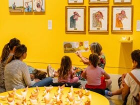 Storytime in the MAC yapang Art gallery