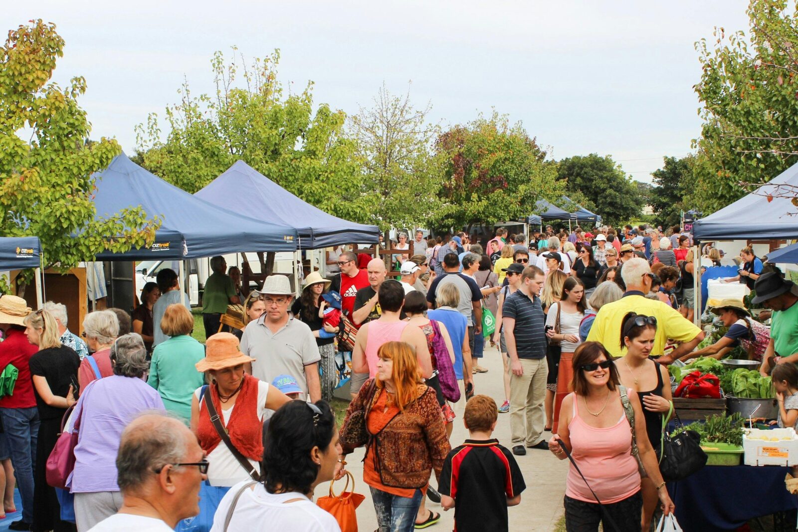 Locals and visitors love the locally grown food