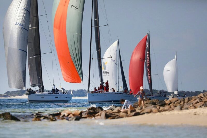 Passage racing on Port Stephens