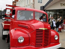 Santa Arrives in Picton