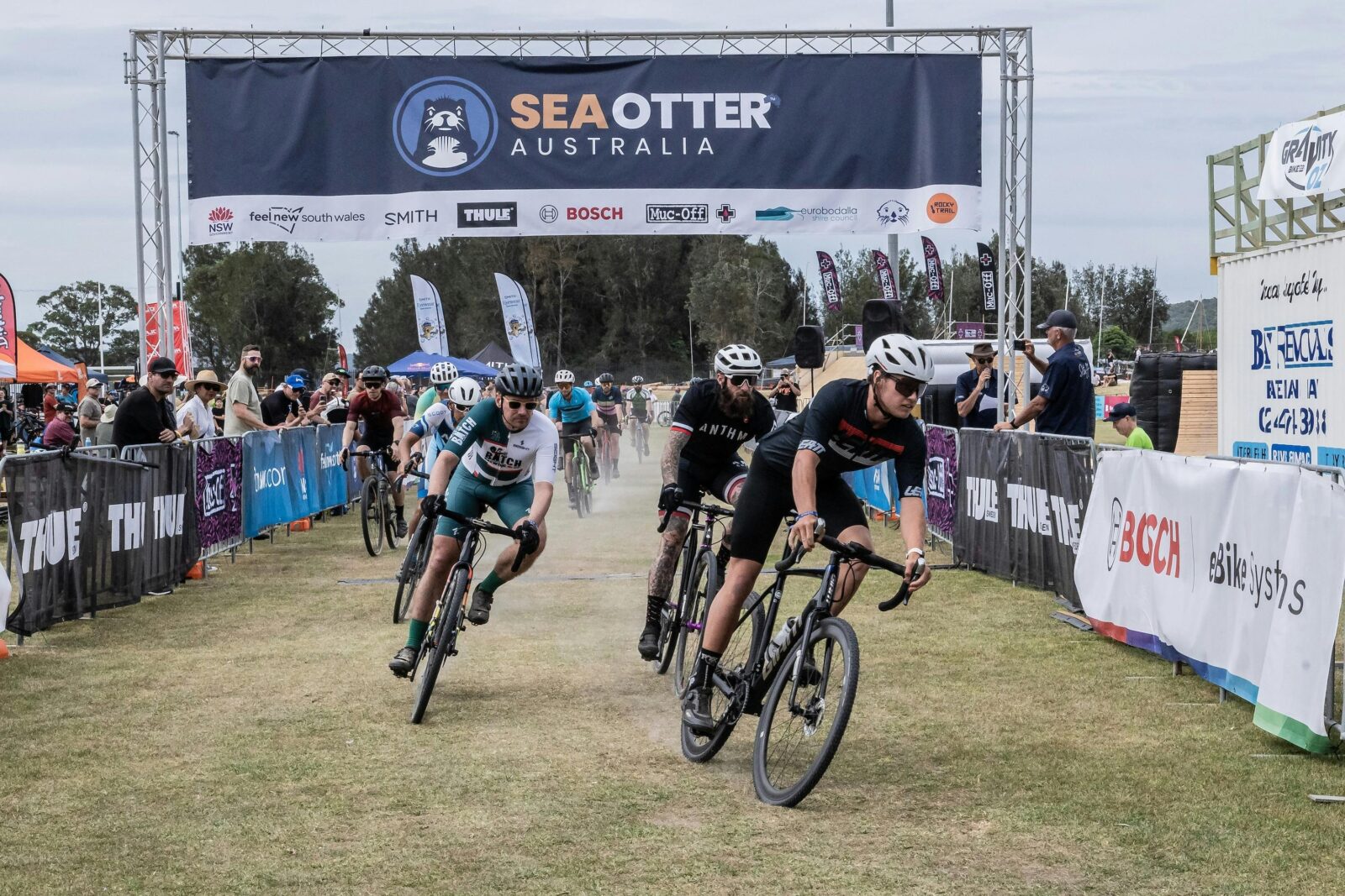 cyclocross race start