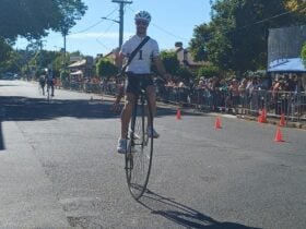 Simon prior to racing at Evandale