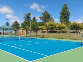 Hard court at GIDTA