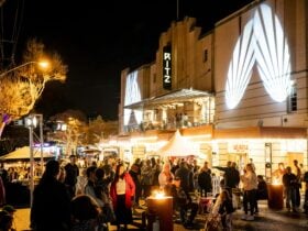 Crowds at opening night of Spot On.