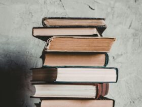 A pile of books