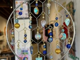 Chicken Wire Sun Catcher