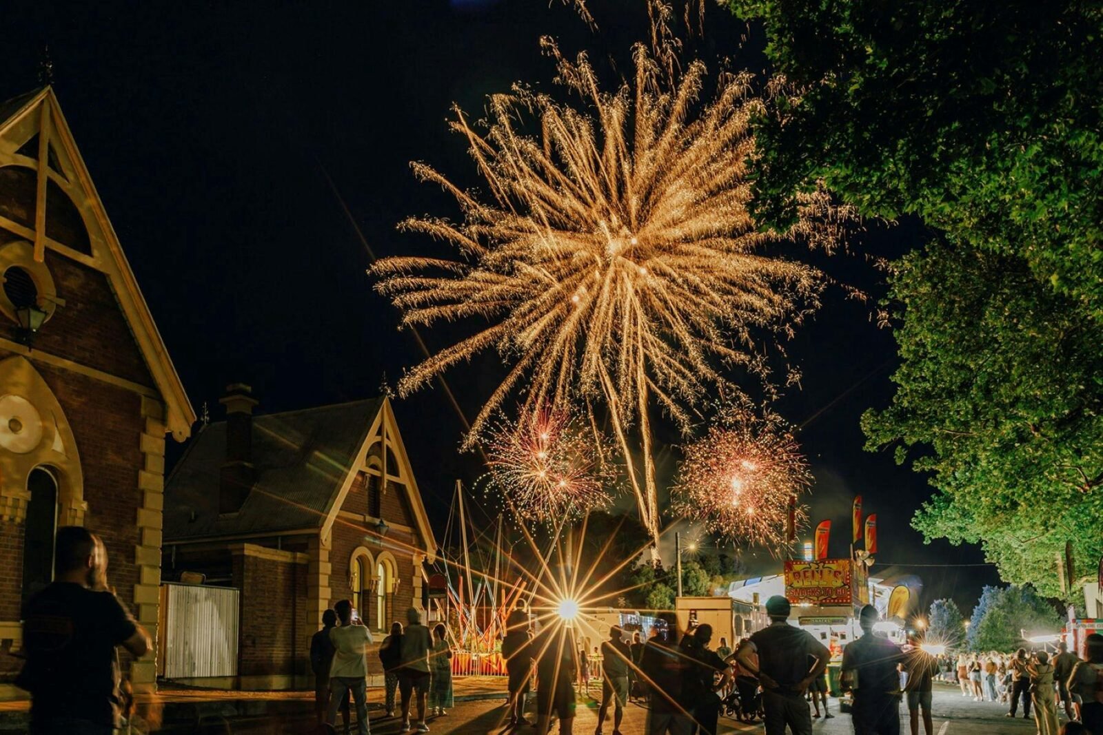 Friday night fireworks