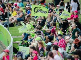 Drummoyne Oval - WBBL Crowd