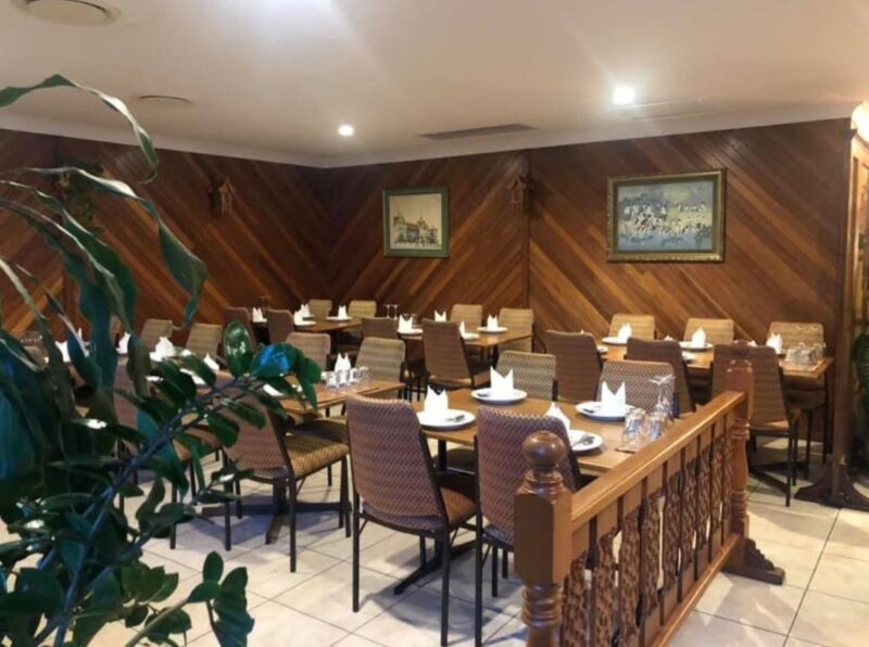 inside restaurant