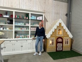 Shop Front with display of some of our cookies