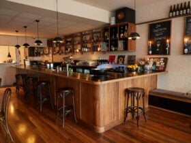 Casual continental Wine Bar and store with Petit Bistro and Restaurant in the heart of Merimbula