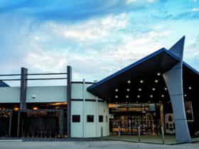 The Front Entrance of The Barooga Sports Club.