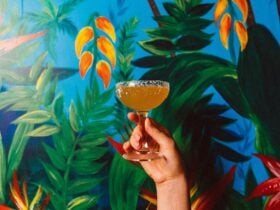 Blend of white rums, apricot, herbal liqueur and lime.