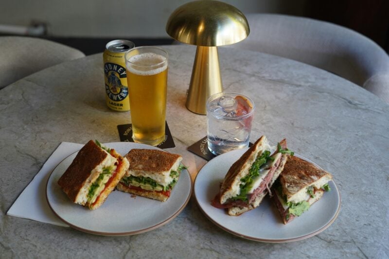 Food at Bondi Liquor Co